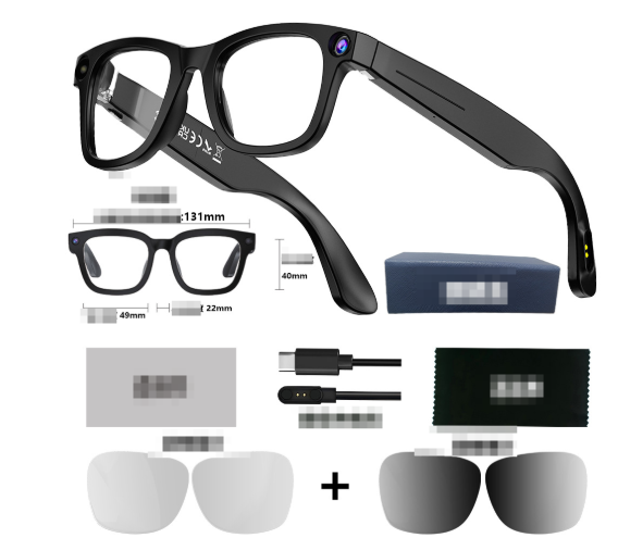 AI Camera Smart Glasses Stashed cav