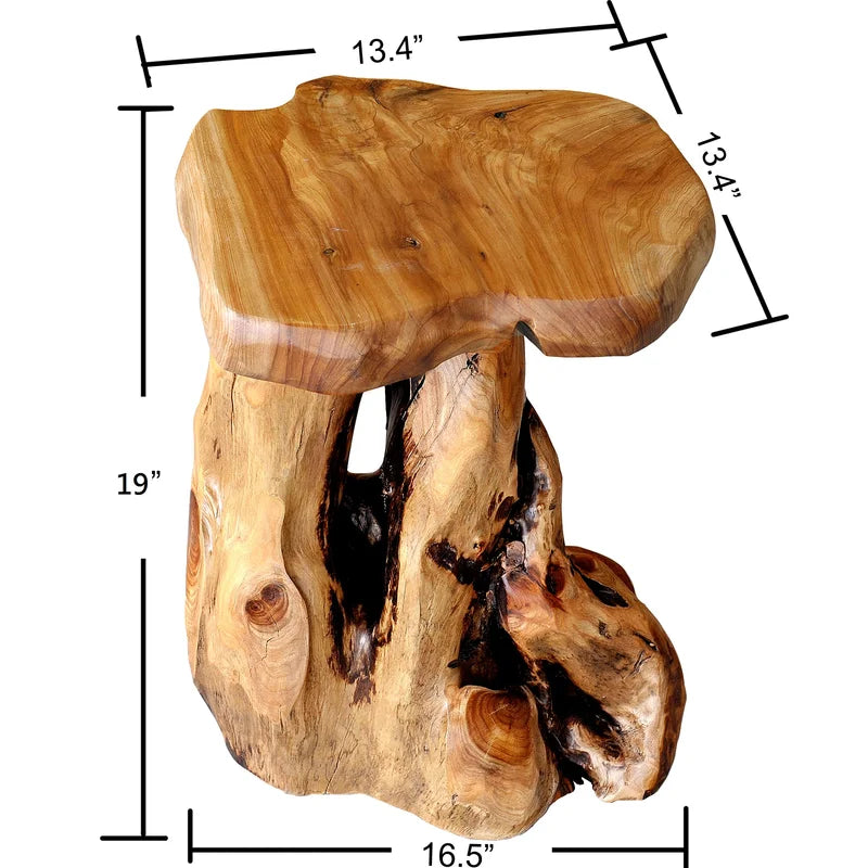 Gerrity Solid Wood End Table