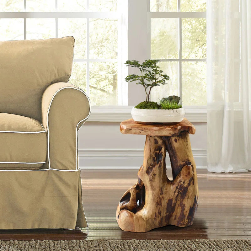 Gerrity Solid Wood End Table