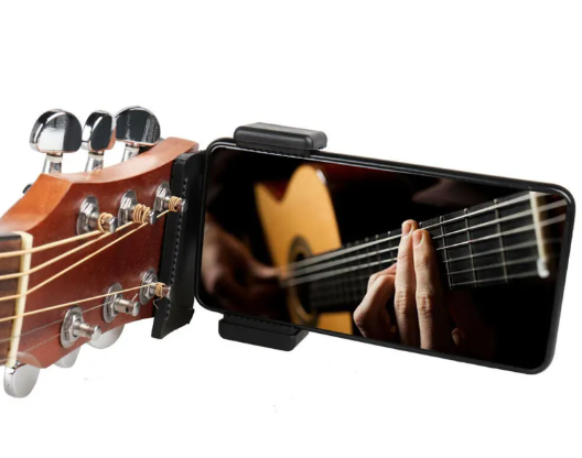 Phone Guitar Clip Stand Stashed cav