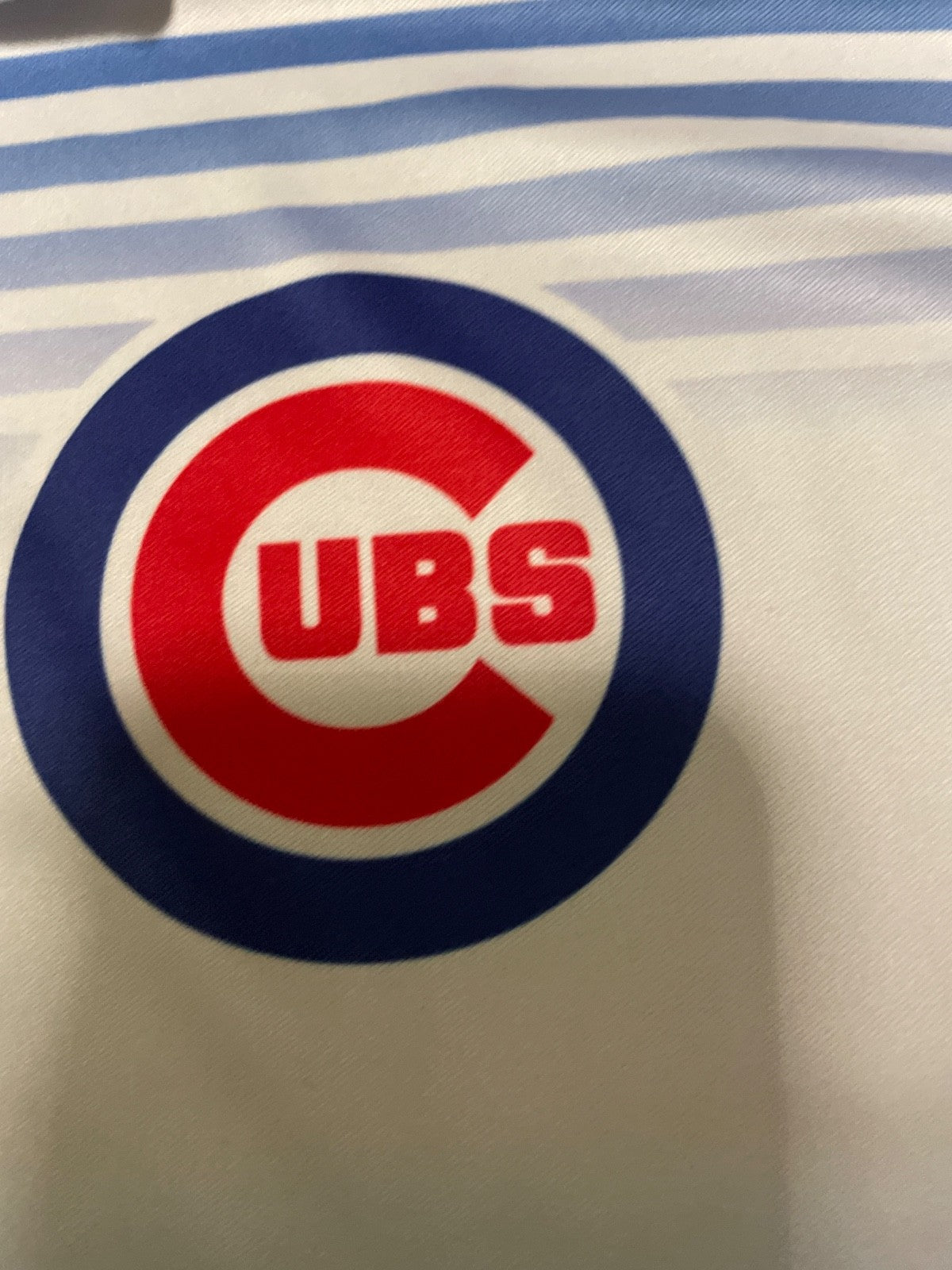 Chicago Cubs Fanatics Polo Shirt Team Logo Size 3lt MLB Baseball Short Sleeve
