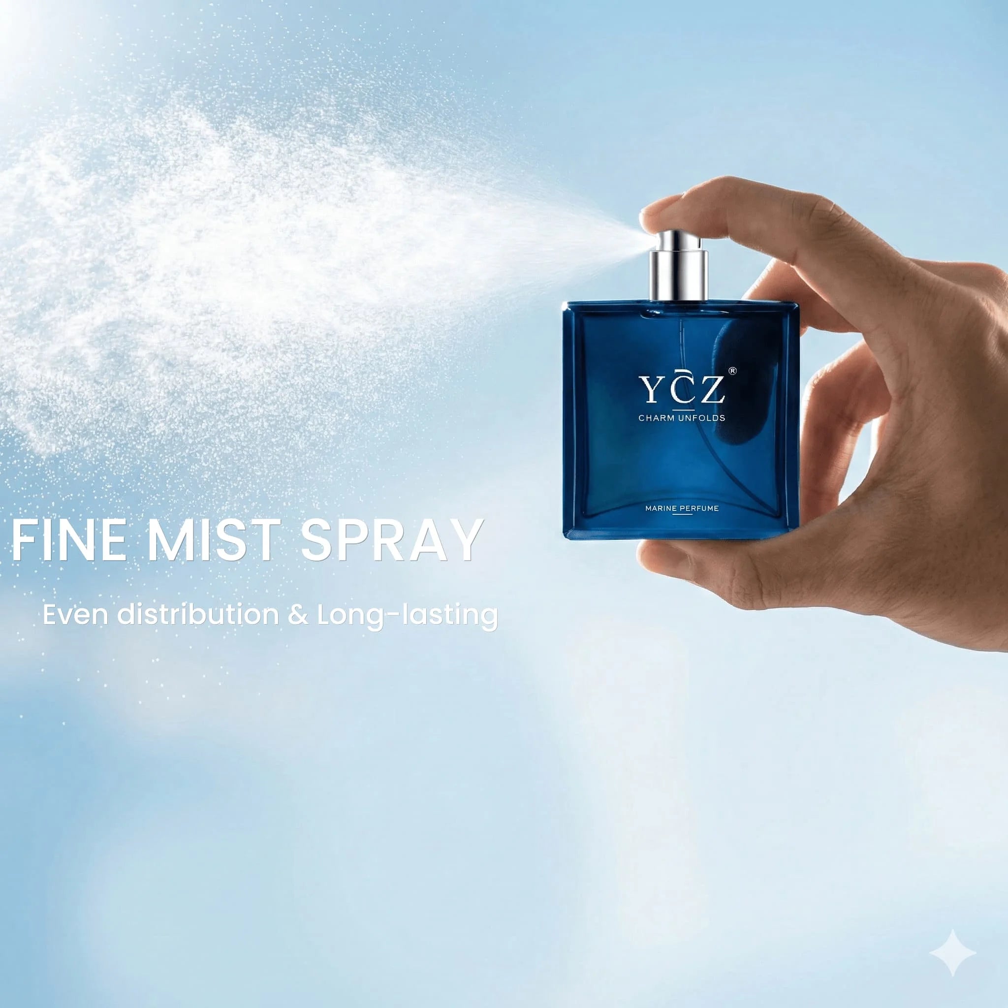 Charm Unfolds Men'S Cologne (2-Pack), Marine & Oriental Woody Fragrance, Long Lasting Eau De Parfum Gift Set, 2 X 1.7 Oz (Total 3.4 Oz)