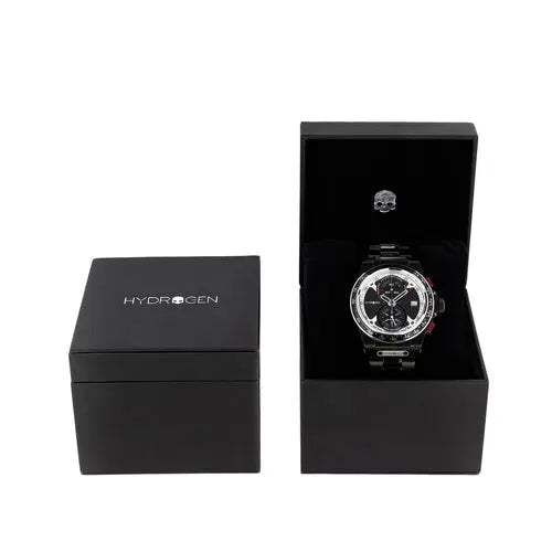 Otto Chrono All Black Watch Stashed cav