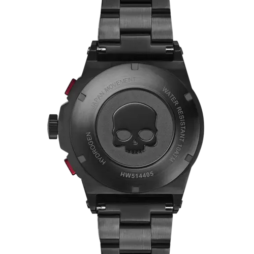 Otto Chrono All Black Watch Stashed cav
