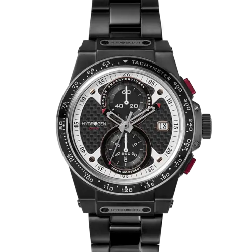 Otto Chrono All Black Watch Stashed cav