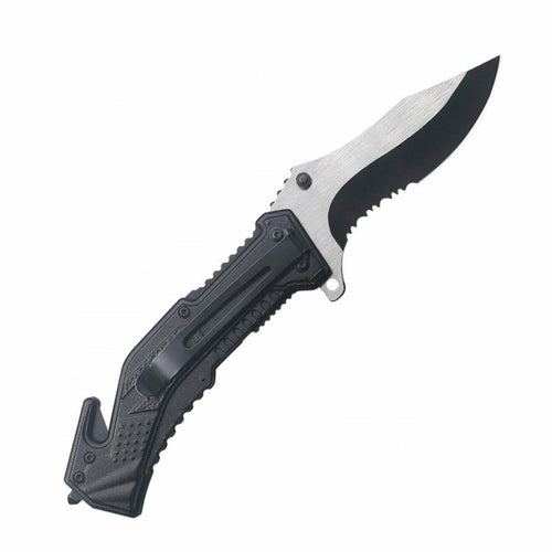 Pocket Knife with Clip Folding Knife Tactical Knife ( 5-in-1 ) Stashed cav