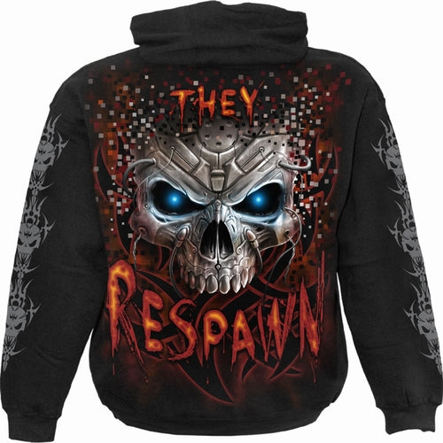 RESPAWN - Kids Hoodies Black active wear street wear Stashed cav