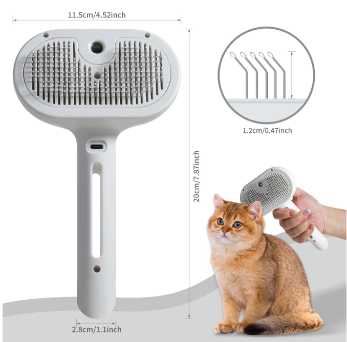 Pet Hair Spray Brush Stashed cav