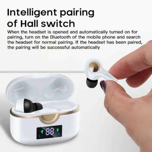 Ninja Dragon Power Bass Touch Bluetooth 5.0 T22PRO Earbuds Stashed cav