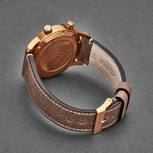 Alpina Men's 'Seastrong' Diver Heritage Brown Dial Bronze Stashed cav