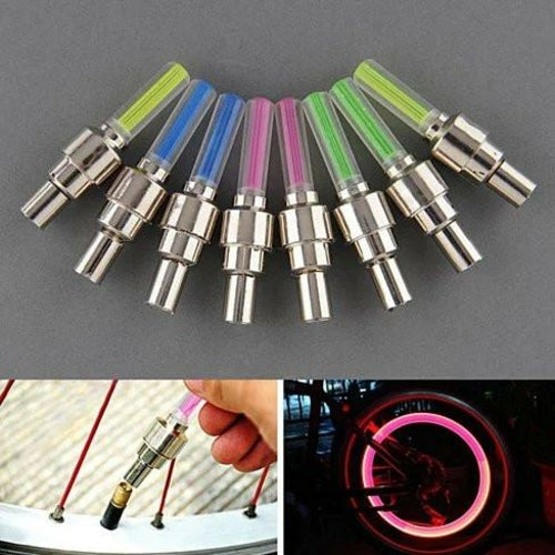 4pc Pack LED NEON COLORED Lights for Bikes, Cars and Motorcycle Stashed cav